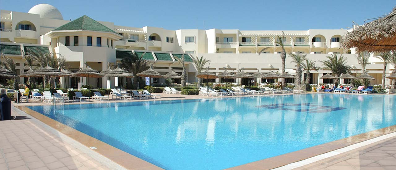 Piscine hotel dar midoun